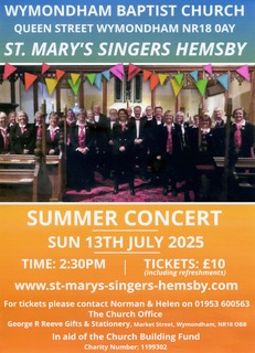 Hemsby Singers July 2025